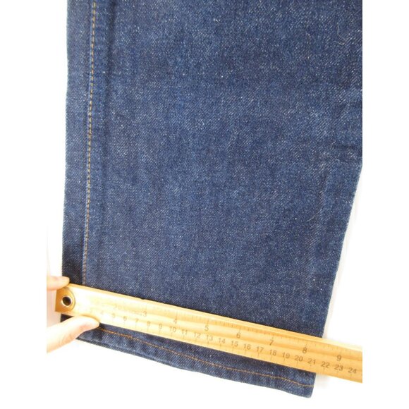 VINTAGE Levis Jeans 28X33 501 Straight Orange Tab 70s 80s Slight Flare - Picture 5 of 10